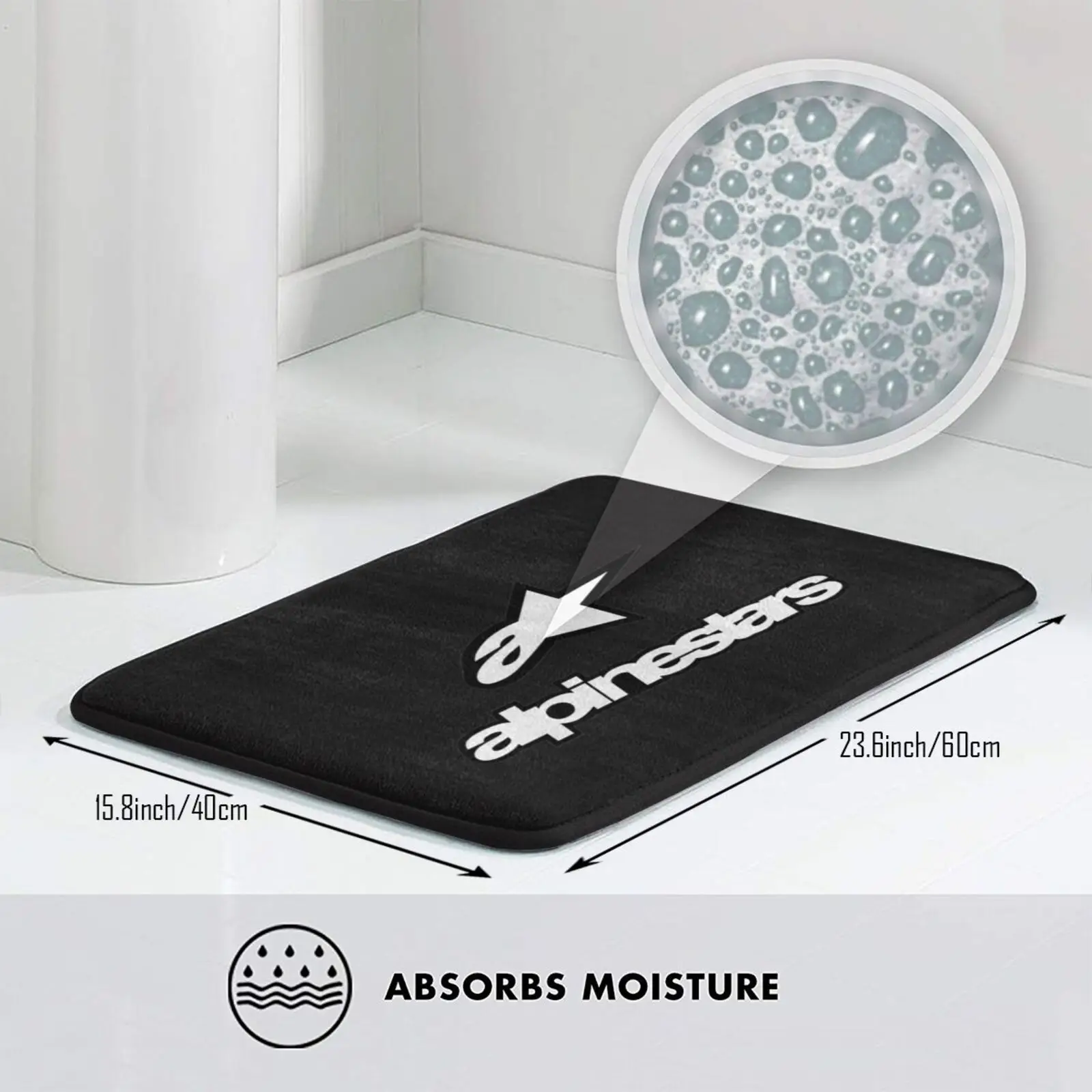 Коврик с неофициальным логотипом ковер Противоскользящий коврик для входной