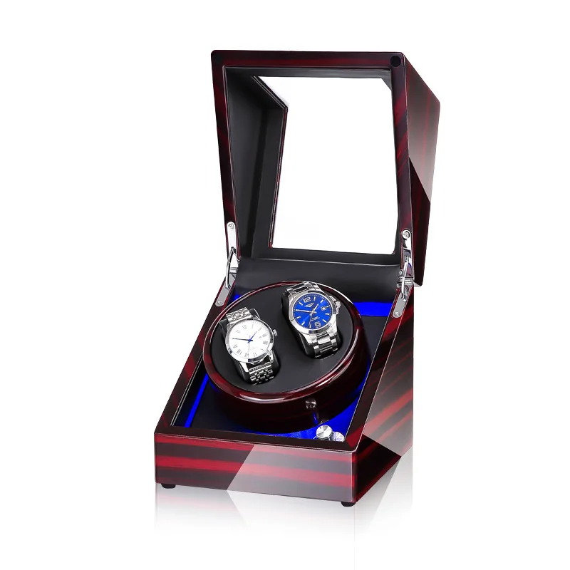Коробка для намотки часов автоматическая коробка роскошный светодиодный