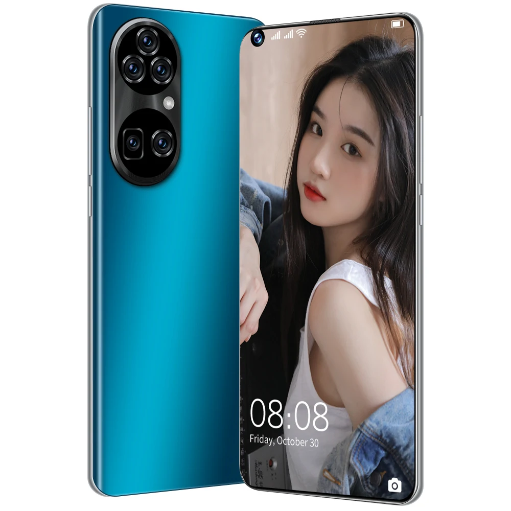 

12+512GB P50 Pro+ Smartphone 7.3 inch Full Screen 32+50MP Android 11.0 Dual SIM Face recognition Cellphone Global Version