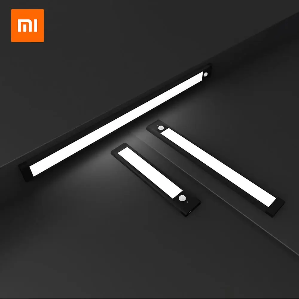 

Xiaomi Night Lights Induction Cordless Wall Lamp Rechargeable Motion Senso Lamps LED Lighting Indoor Corridor Bedroom Wardrobe