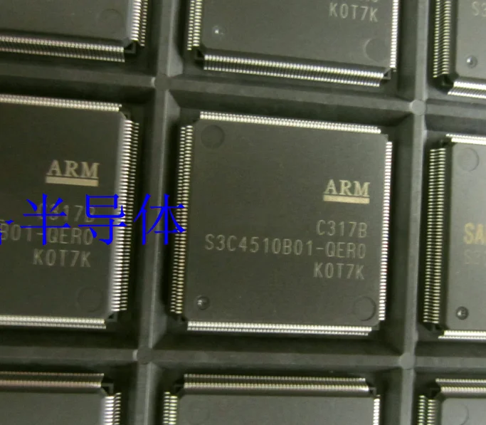 2 10 шт в упаковке новая S3C4510B01 QER0 QE80 QFP 208 радио частота чипа Интегральные схемы 