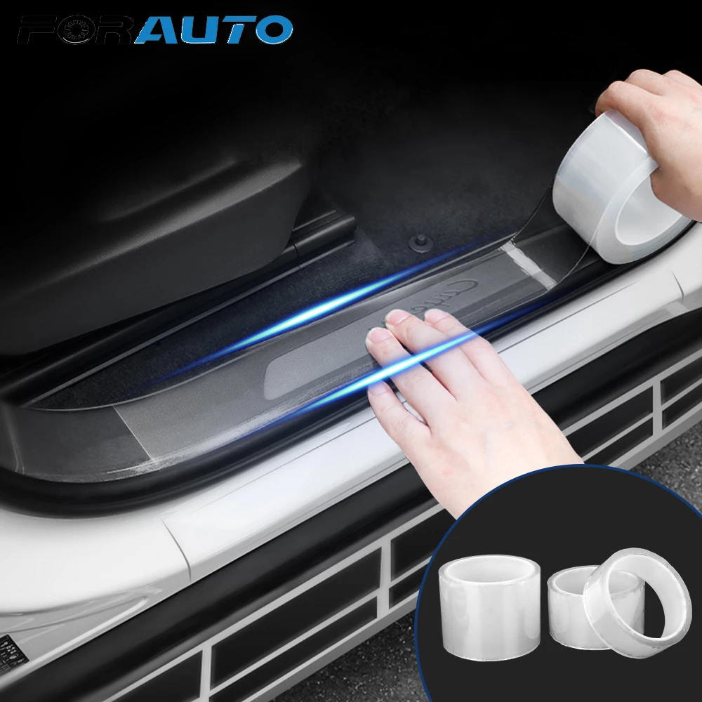 FORAUTO двери царапин Анти Царапины Обёрточная бумага Стикеры укладки Молдинги
