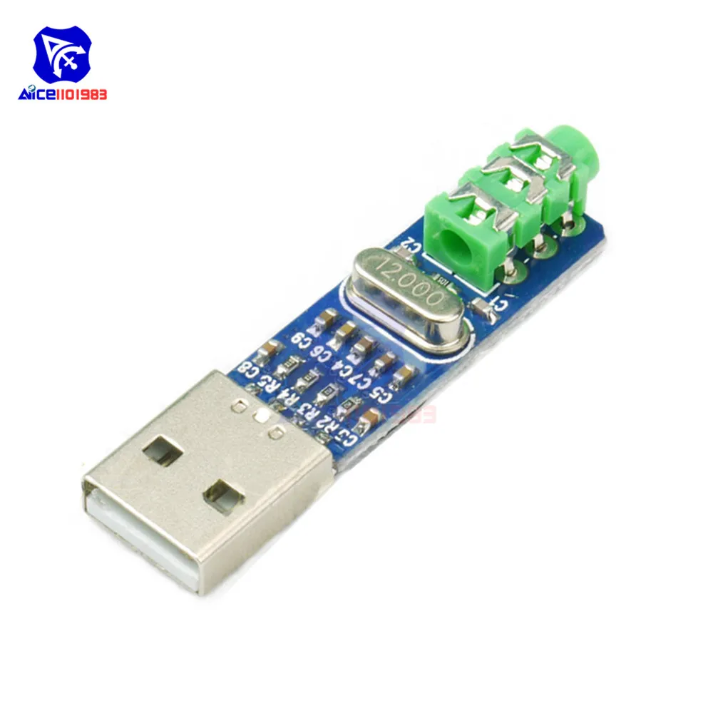 Diymore 5 в USB Power PCM2704 звуковая карта DAC декодер плата для ПК компьютера | Электронные