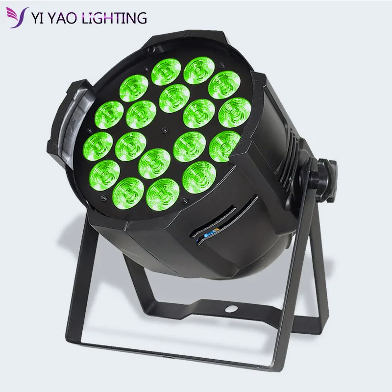 Светодиодный Par светильник 18x12 Вт 18*12 RGBW 4 в 1 DMX 512 моющийся вечерние дискотечный