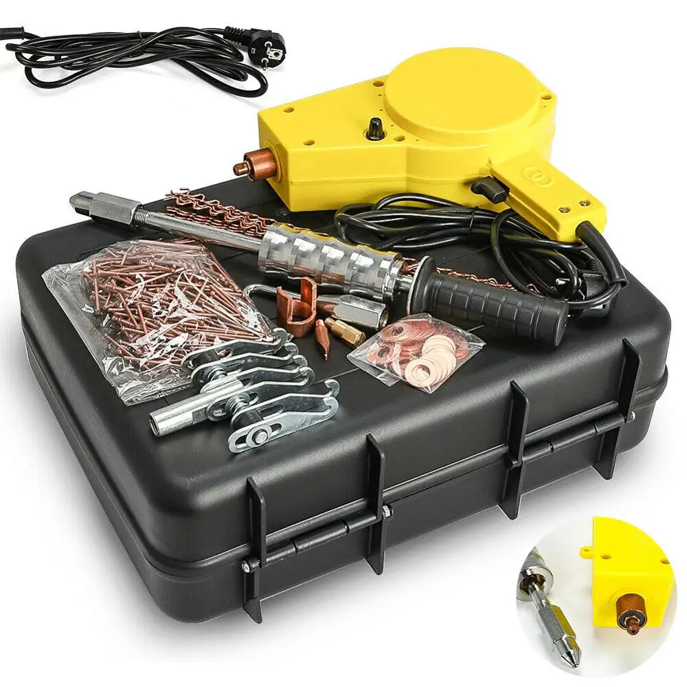 Автомобильный ремонт вмятин вытяжной точечный сварочный аппарат молоток |