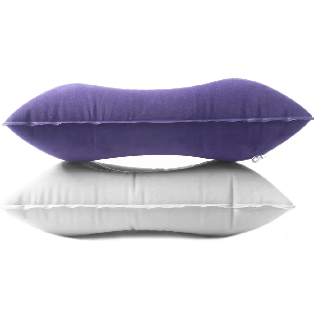 

Outdoor Tent Accessories Inflatable Pillow Flocking Thick Square Camping Sleeping Bag Pillow