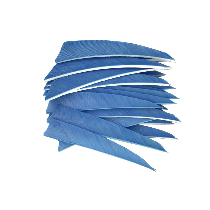 Стрелы из индейки и перьев для фургона защитные лопасти 4-дюймового карбонового