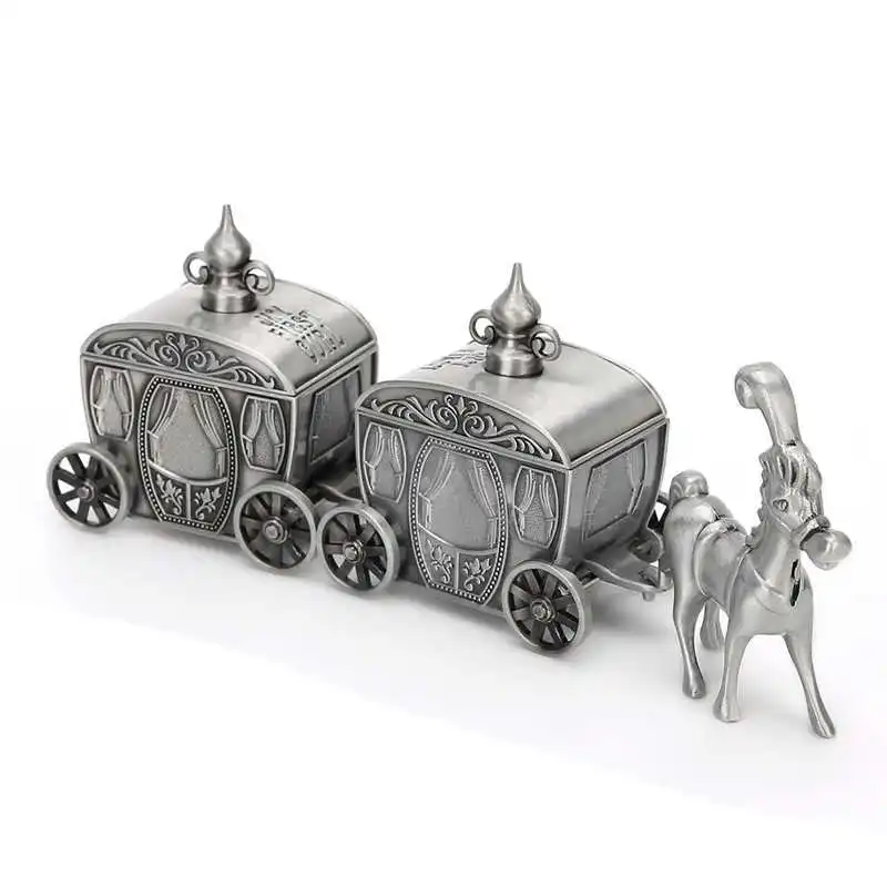 Металлическая шкатулка для ювелирных изделий в форме лошади коллекция детских