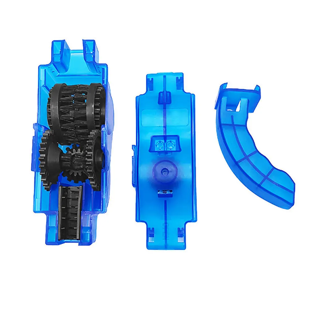 

A set Mountain Cycling Cleaning Kit Portable Bicycle Chain Cleaner Bike Brushes Scrubber Wash Tool Outdoor Accessory