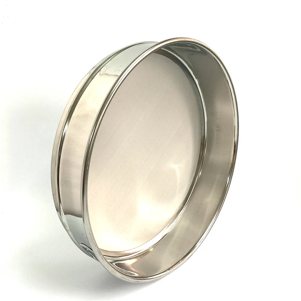 Тестовое сито лабораторное стандартное 304 SUS проверка образцов Сетчатое с