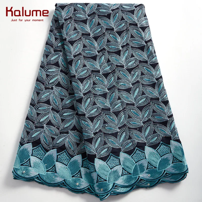

Kalume African Lace Fabric Dress Swiss Voile In Switzerland Stones Nigerian Swiss Voile Lace Fabric For Diy Party Wedding F2348