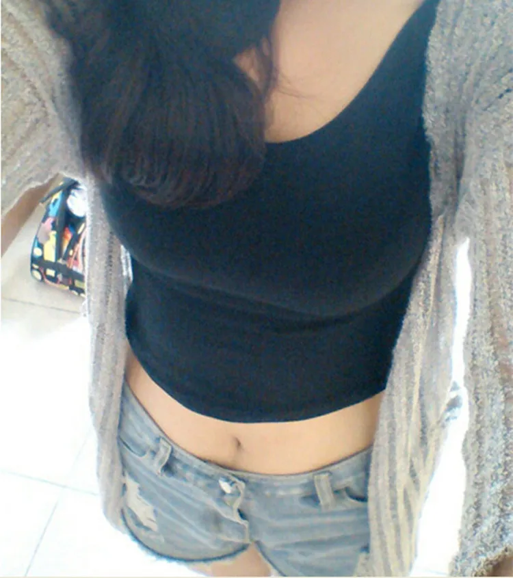 

New Women Best Sell U neck Sexy Crop Top Ladies Short Sleeve T Shirt Tee Short T-shirt Basic Stretch T-shirts