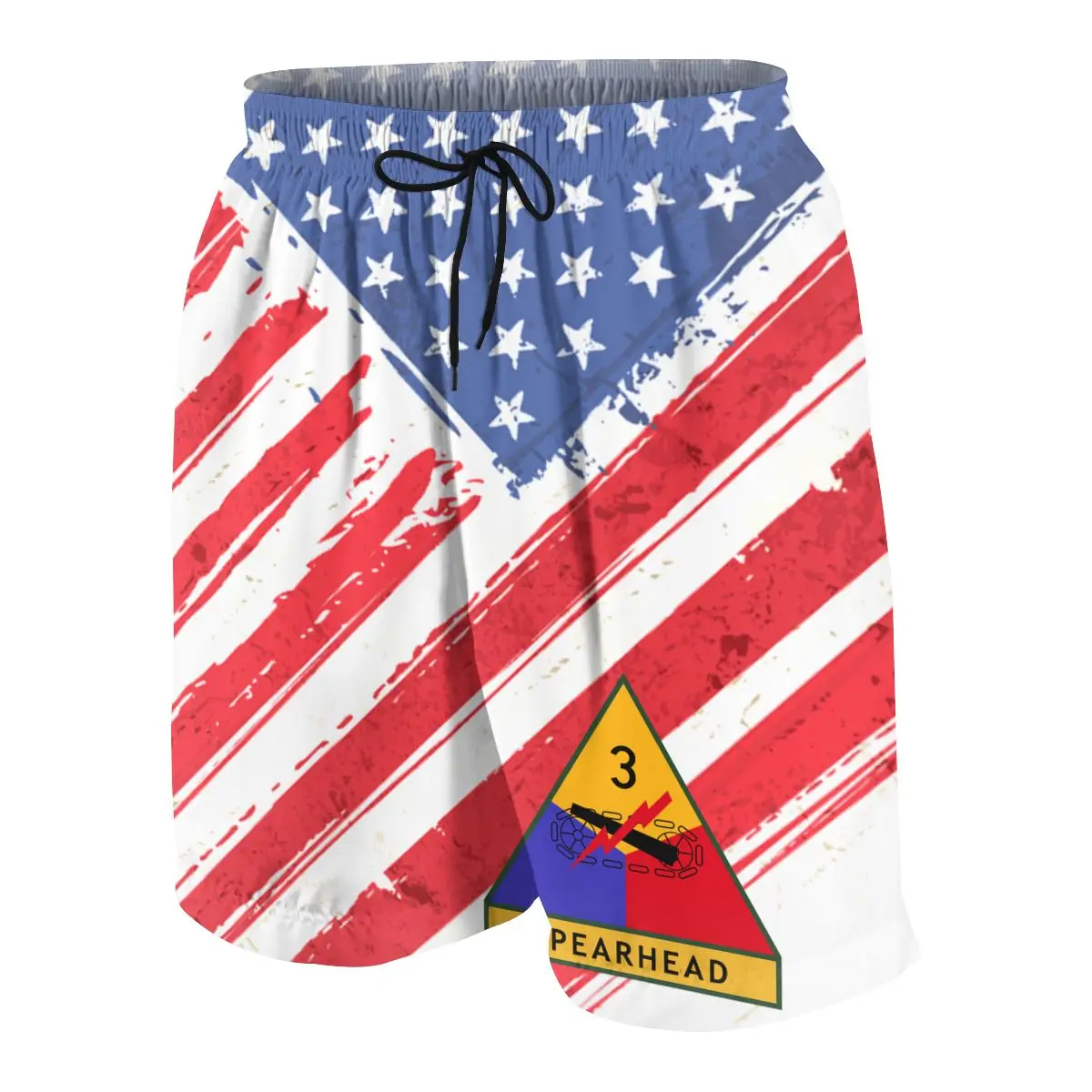 

3rd Armored Division Youngsters Shorts Joggers Quick-dry Cool Short Pants Casual Beach Sweatpants
