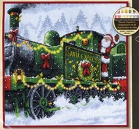zz cross stitch kits lovely counted cross stitch kit santa express christmas train car gift dim 70 08918 08918