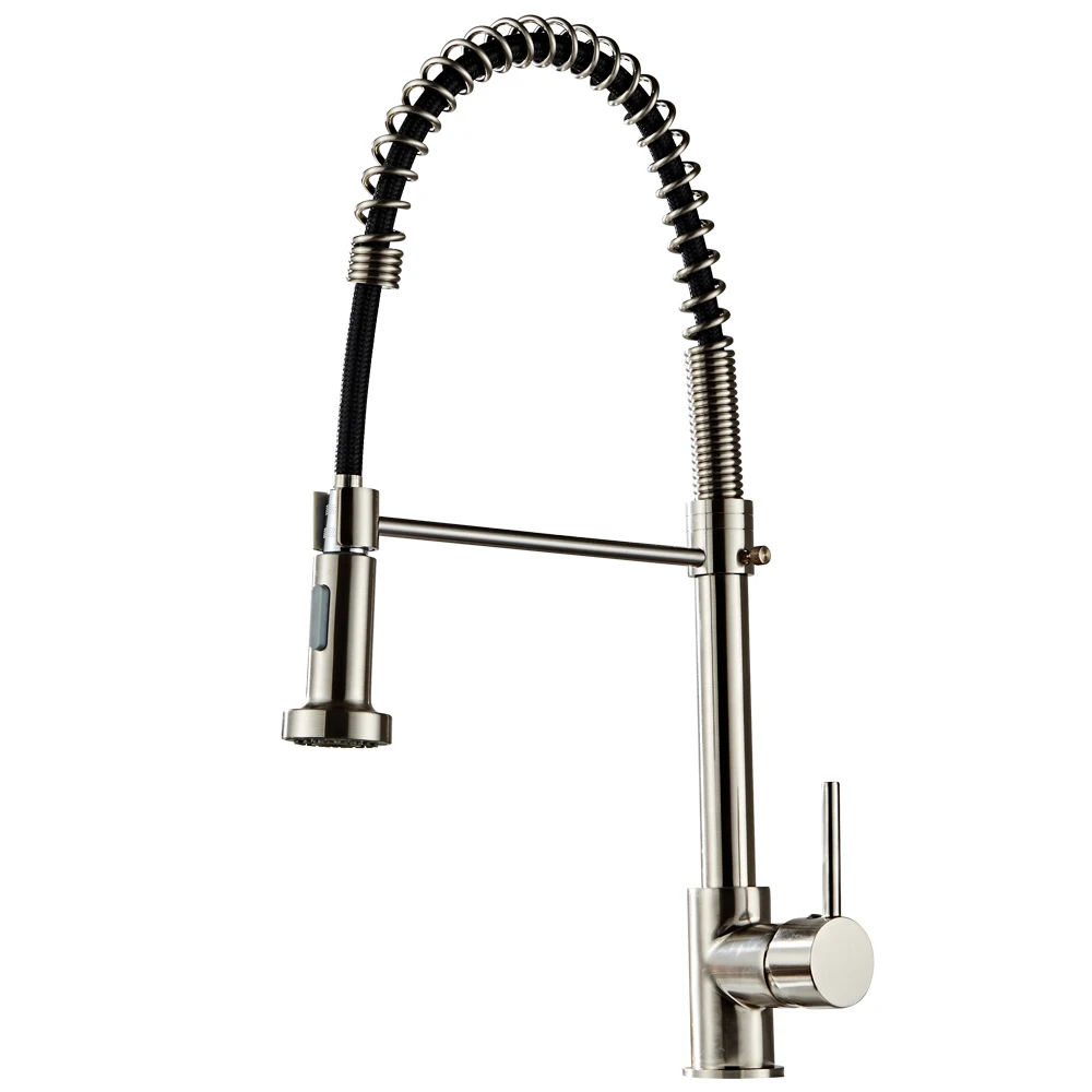 

New Portable Pull-down Kitchen Faucet-Brushed Nylon Water Pipe Home Household Sink Water Pipe Household Tools Accessories