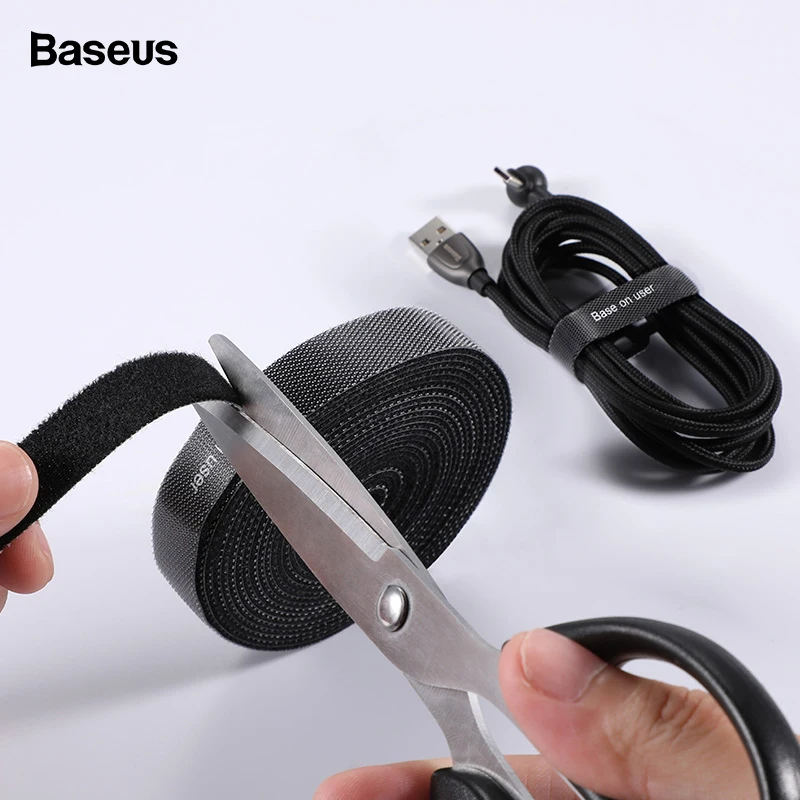 Baseus Кабельный органайзер Проводные намотки USB кабель управление зарядное устройство протектор для iPhone наушники в форме мыши держатель кабеля защита шнура