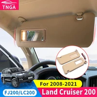 for 2008 2021 toyota land cruiser 200 lc200 modified sun visor main co pilot cosmetic mirror led light original accessories