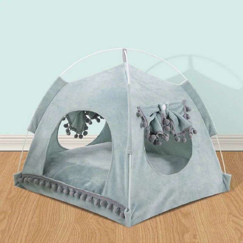 

Cat Bed House Comort Soft Chihuahua Bed Kennel For Kitten Cat Tent Dog Summer Cushion Pet Cat Basket Nesk Hut Small Dog Bed