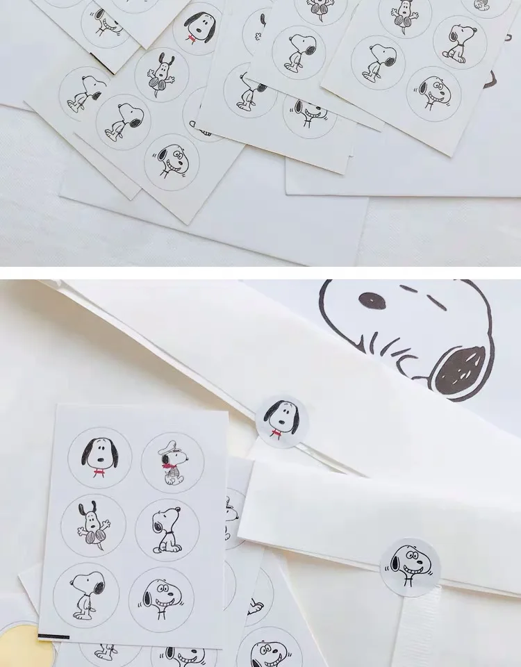 2шт конверт Peanuts Rogue Dog новые крафт-белые однотонные вечерние сумки для сбора карт сумка Битти Пакет подарочный пакет из крафт-бумаги