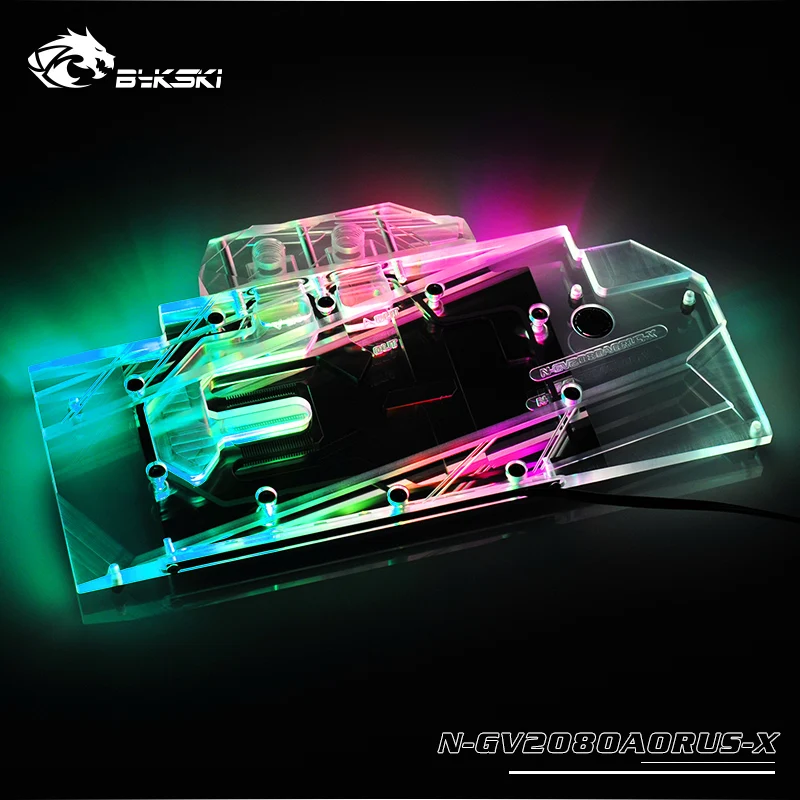 Bykski графический блок с полным покрытием для Gigabyte AORUS RTX2080 XTREME 8G графическая карта