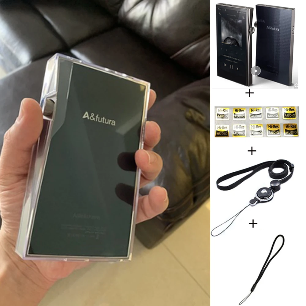 

Мягкий прозрачный чехол из ТПУ для Iriver Astell & Kern SE100 с передним и задним закаленным стеклом