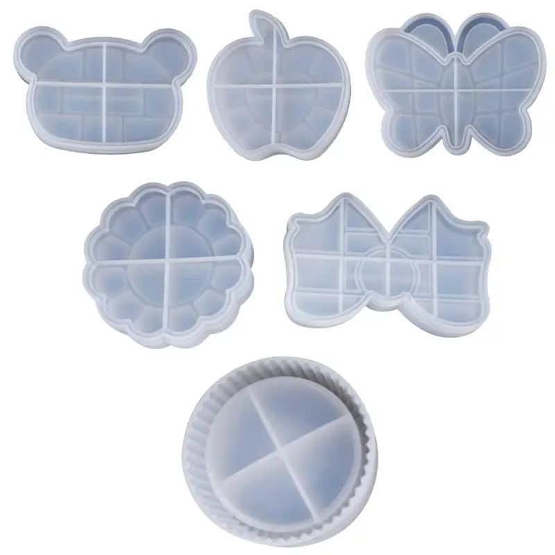 Смола плесень УФ кристалл смолы декоративное ремесло DIY медведь бабочка коробка