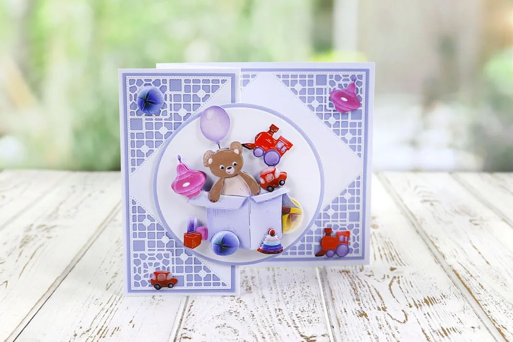 

Triple Triangle Cardshape die set Cutting Dies and Stamps Scrapbook Dariy Decoration Stencil Embossing Template Diy Greeting Big