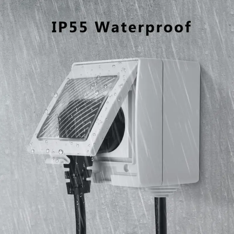 Интеллектуальный выключатель света SONOFF S55 смарт розетка адаптер переключатель 16A