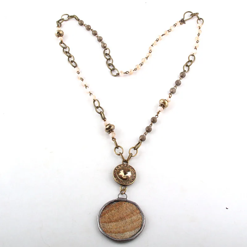 MOODPC модные богемные ювелирные украшения в этническом стиле античный камень