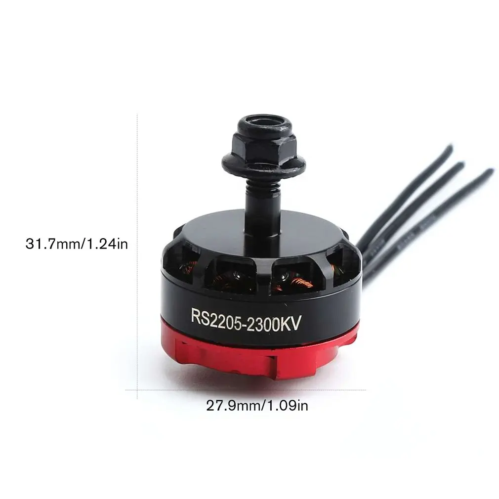 RS2205 2300KV 2205 CW/CCW Brushless Motor 3-4S for FPV RC Racing Drone Multicopter Dual Lock CW / CCW Locknuts | Электроника