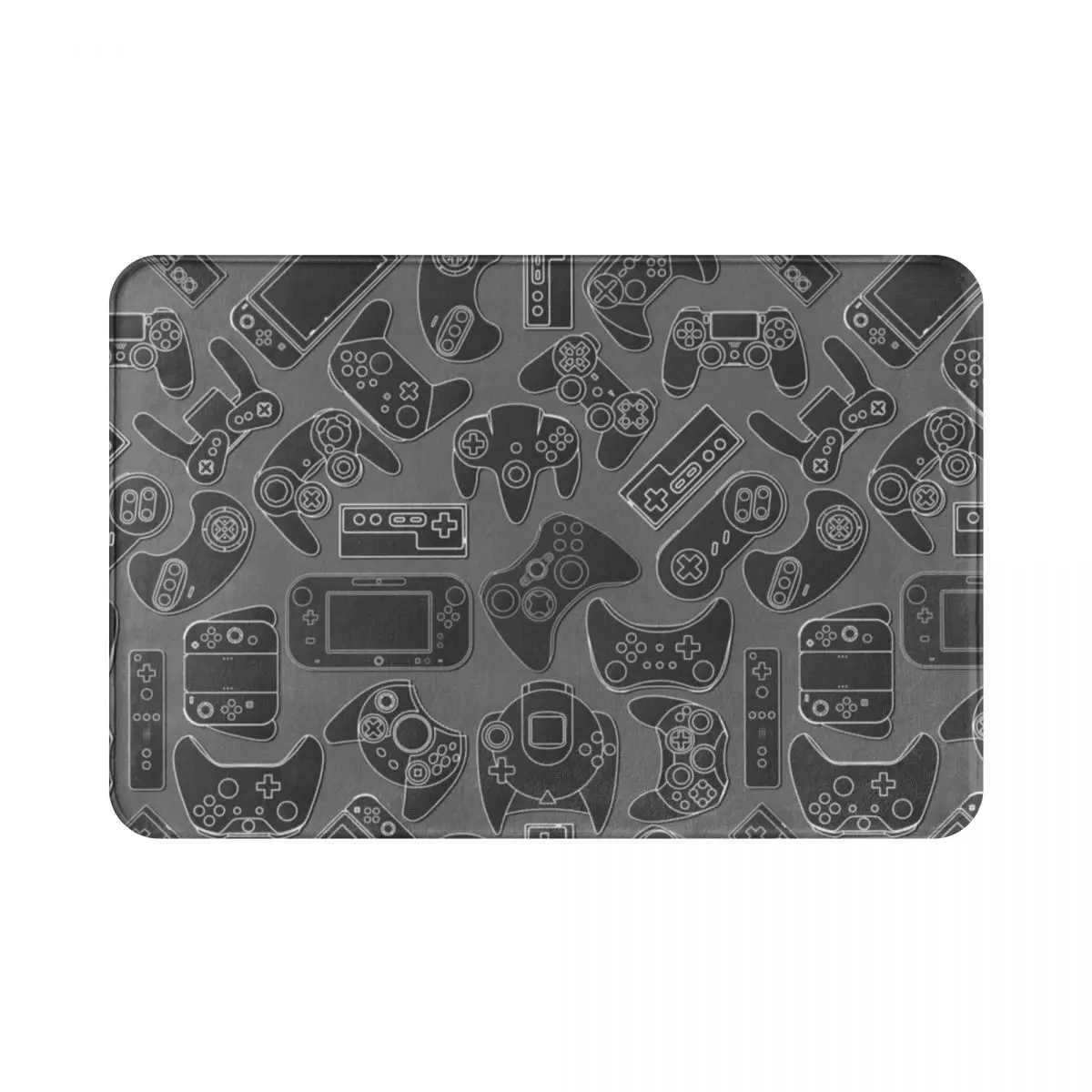 

Геймерский коврик для контроллера, коврик, коврик, подкладка для ног из полиэстера, нескользящий песок для соскабливания входа, кухни, спаль...