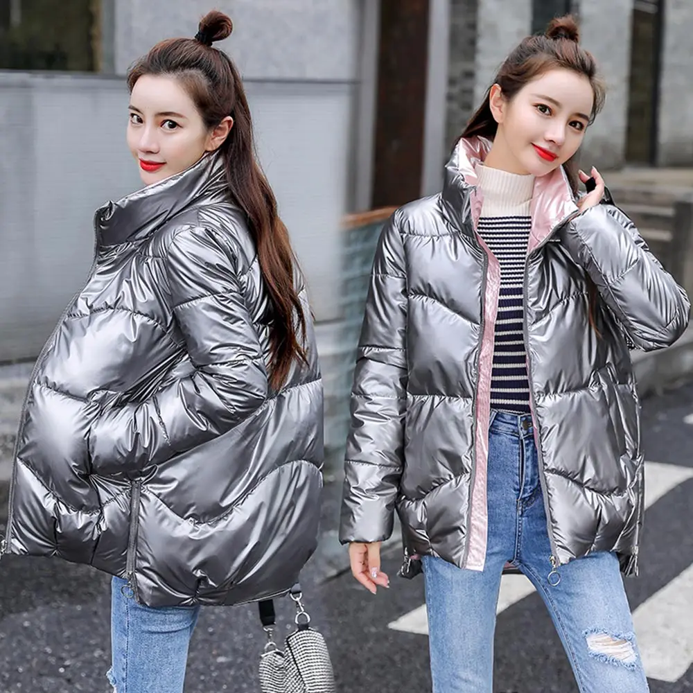 PinkyIsBlack 2020 New Winter Parkas High Quality Stand Collar Coat Women Fashion Jacket Winter Warm Woman Clothing Casual Jacket