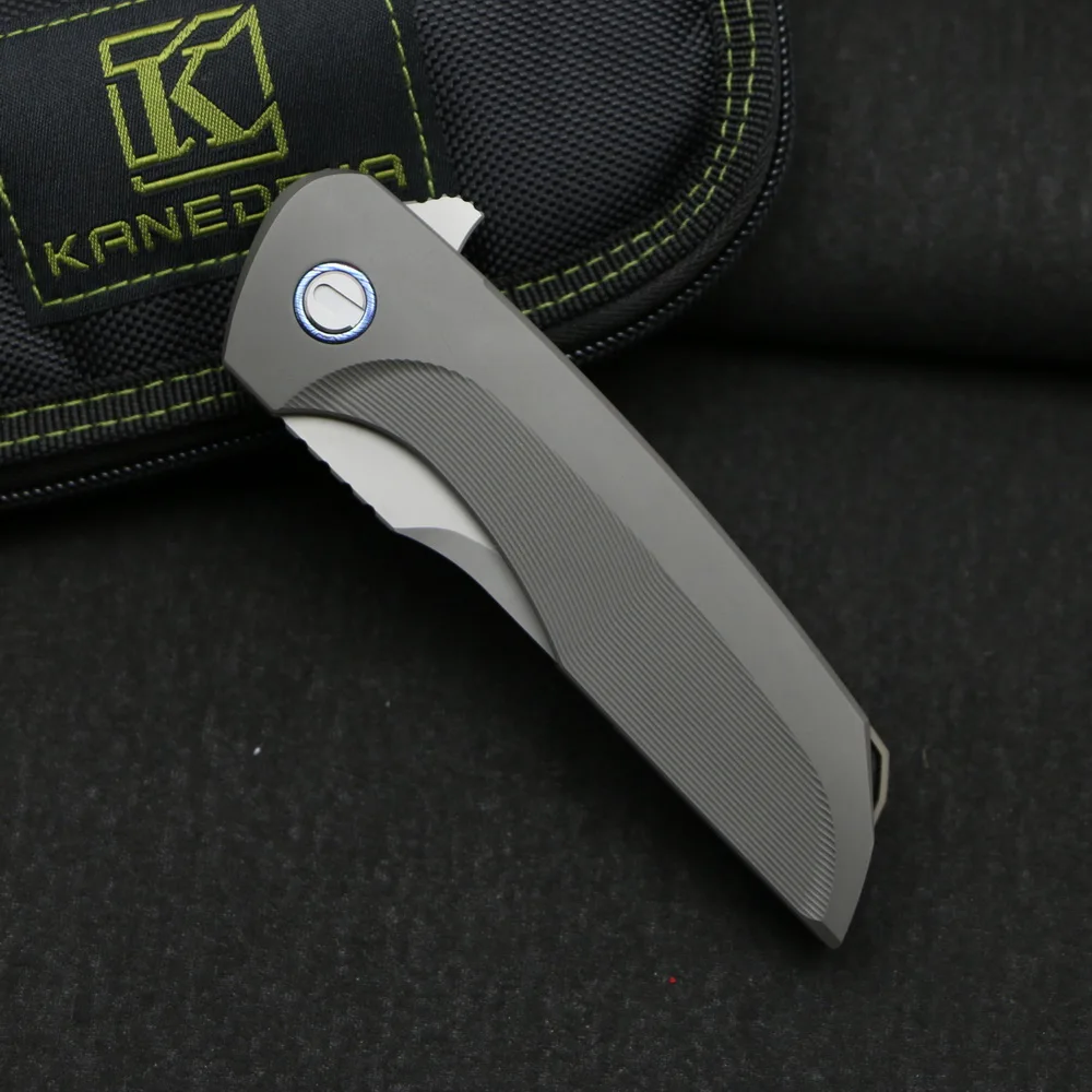 Hakkaido Flipper m390 лезвие титановая ручка складной нож для кемпинга охоты выживания
