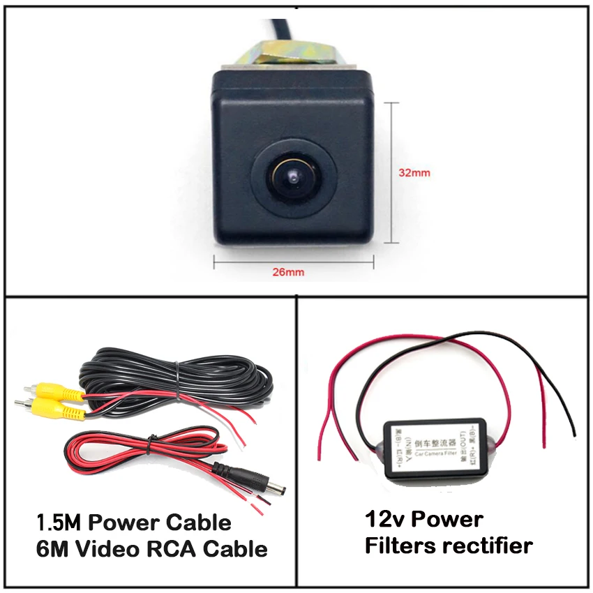 

Car Rear View Camera For Buick LaCrosse 2007 2008 CCD full HD Night Vision Waterproof high quality RCA Reversing Parking Camera