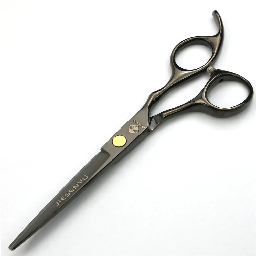 

Japanese Scissors Blind Hole Screw Comb Set Hairdressing Professional Scissors Gold Stainless Steel Type Model Number 6 Inch