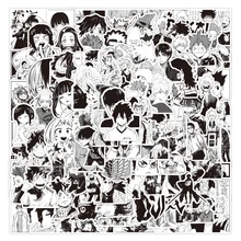 10/30/50/100PCS Mix Anime Demon Slayer Attack on Titan Stickers Graffiti Kids Toy Skateboard Phone Laptop Luggage Sticker Decals