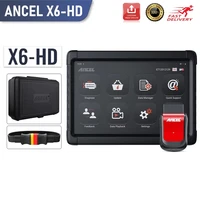 ancel x6 hd obd2 diagnostic tool 24v heavy duty truck bluetoothwifi obd2 scanner full system dpf abs reset for bus excavator