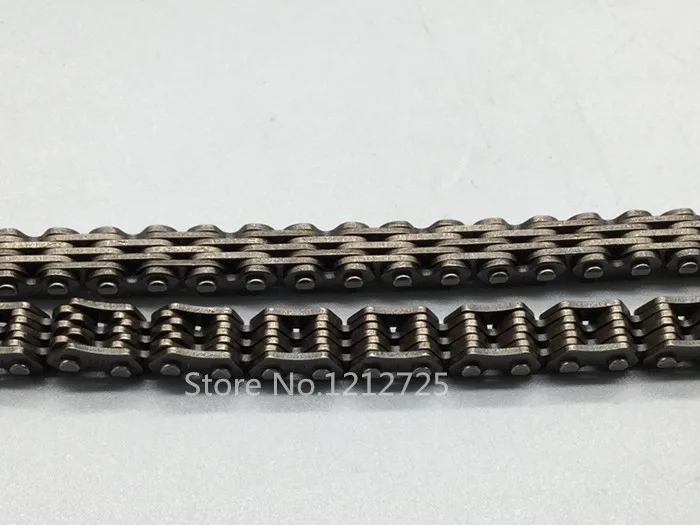 Подходит для Кавасаки ZZR250 KLE250 часовая цепь двигателя 3 * 4-124L распределительная |
