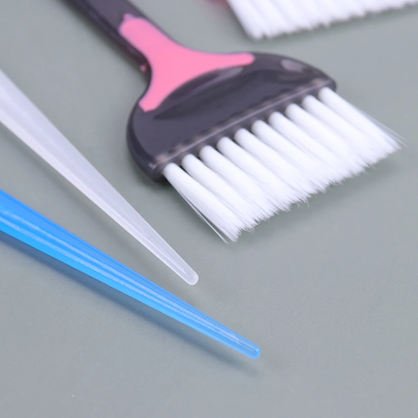 1PC Professional PP Handle Natural Hair Brushes Resin Fluffy Comb Barber Dye Brush Fashion Hairstyle Design Tool |