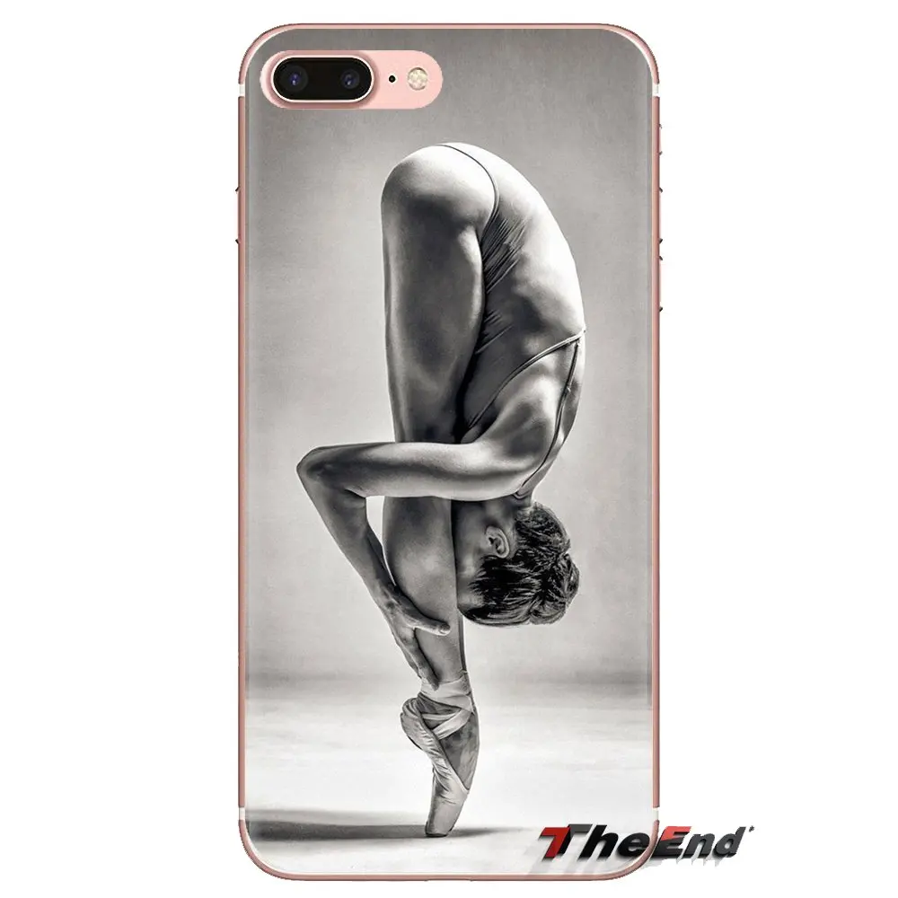 Силиконовый чехол для телефона балетная Танцовщица девочек iPhone XS Max XR X 4 4s 5 5S 5C SE 6
