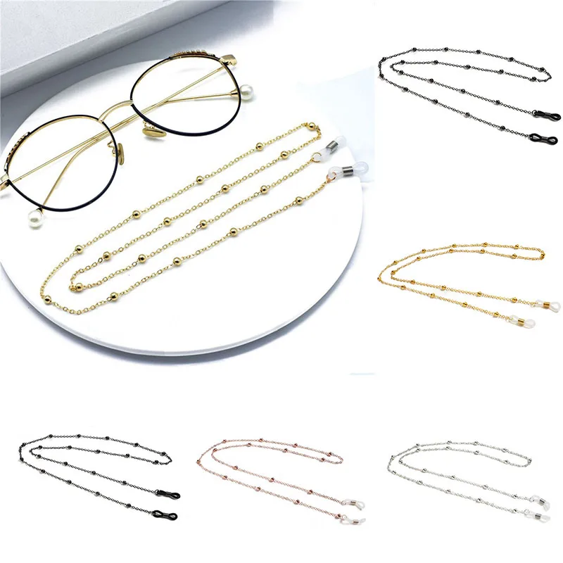 

Cord Lanyard Sunglasses Silver Glasses Neck Chain Gun Retainer Spectacles Gold