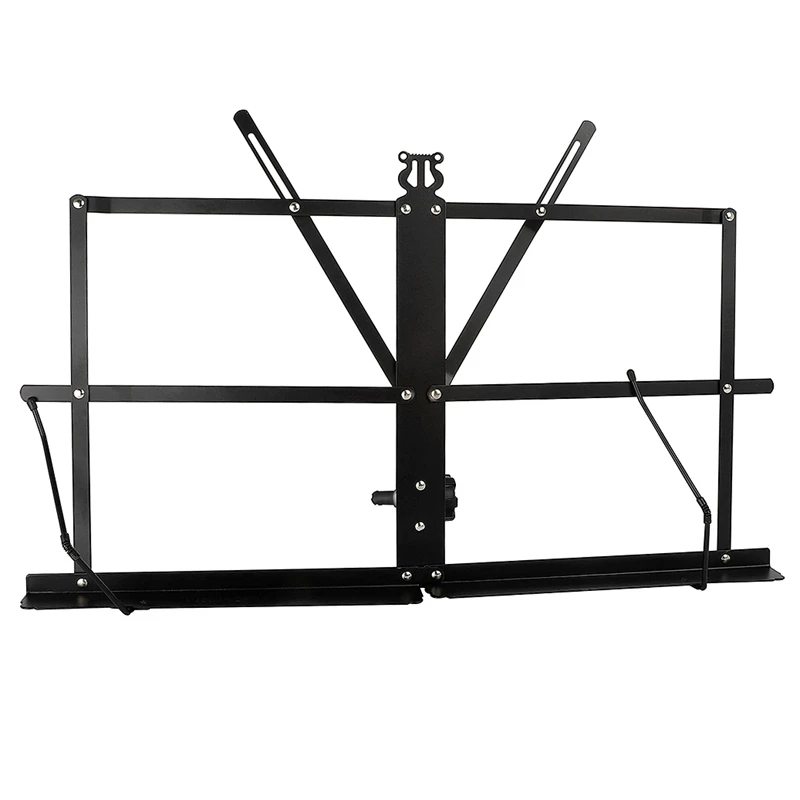 Складная Настольная Музыкальная подставка из металлического листа музыкальный