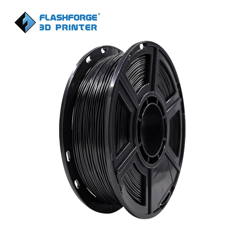 Flashforge ABS нить 1,75 мм 0,5 кг для DIY 3D принтеров - Цвет: PLA 1kg black
