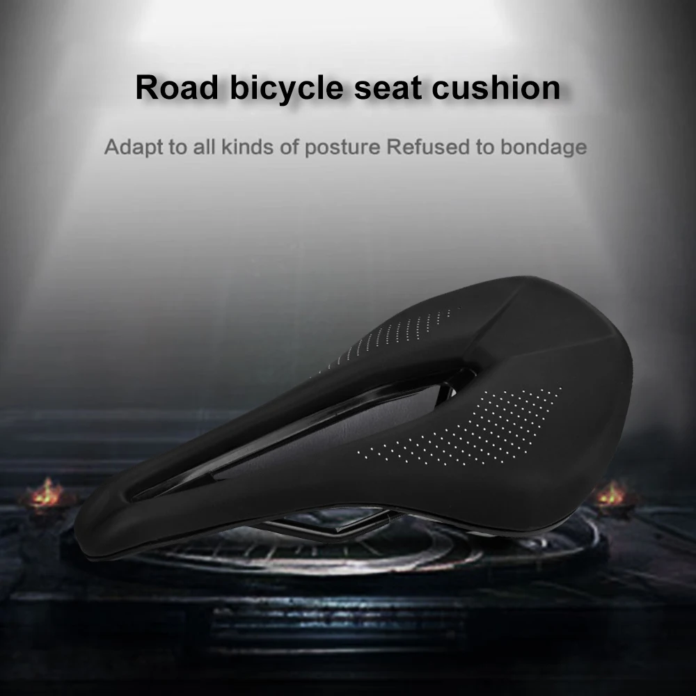 

Bike Saddle Hollow Bicycle Mountain Bike Seat Cushion Hollow Breathable Bicycle Seat Shock Absorption Riding Accessories
