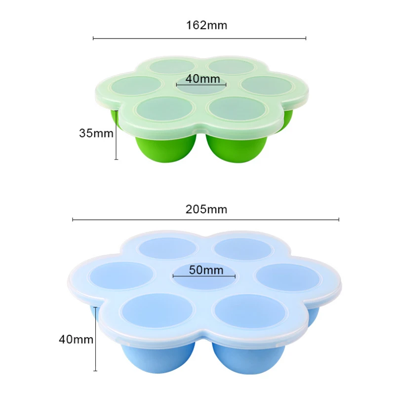 Контейнер для детского питания пищевая добавка герметичный Силиконовый поднос