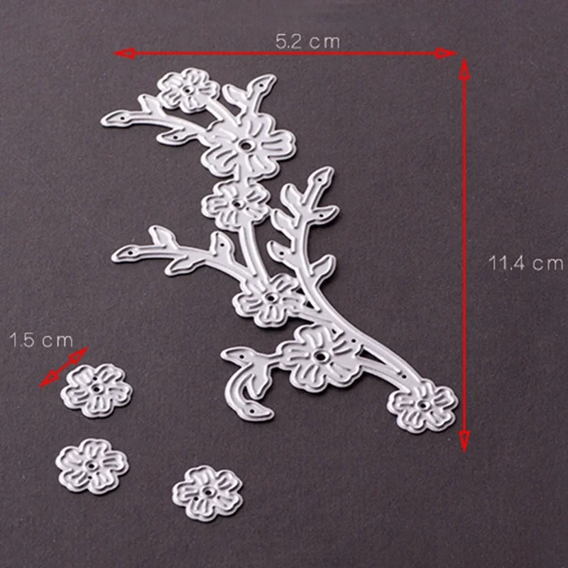 Бабочка цветок металлические режущие штампы DIY Скрапбукинг Фотоальбом