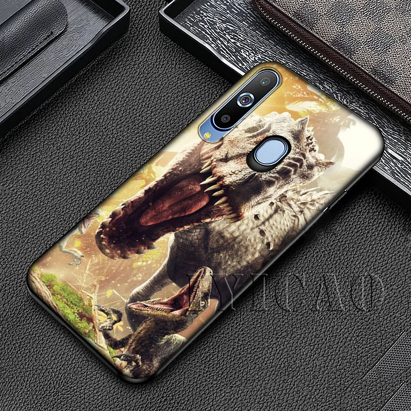 IYICAO Velociraptor Dinosaurs Soft Silicone Case for Samsung Galaxy A70 A60 A50 A40 A30 A20 A10 M10 M20 M30 M40 A20E Cover |