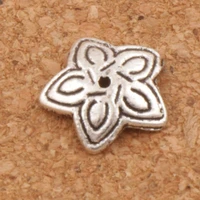 900pcs star flower bead cap caps 10 5x10 5mm tibetan silver jewelry findings components l1051
