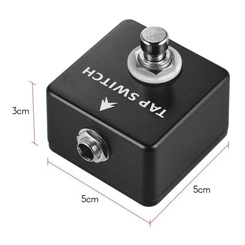 

MOSKY TAP SWITCH Guitar Effect Pedal Tap Tempo Switch Guitar Pedal Full Metal Shell Guitar Parts & Accessories