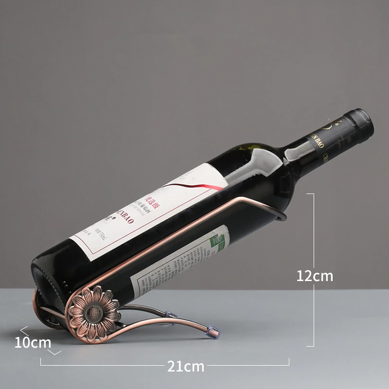 Креативный простой из кованого железа винный шкаф для дома украшение стенд полка